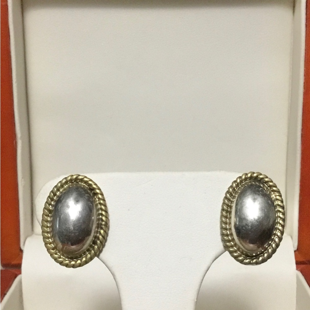 Solid Sterling Silver Post Earrings